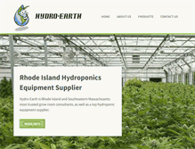 Tablet Screenshot of hydro-earth.com